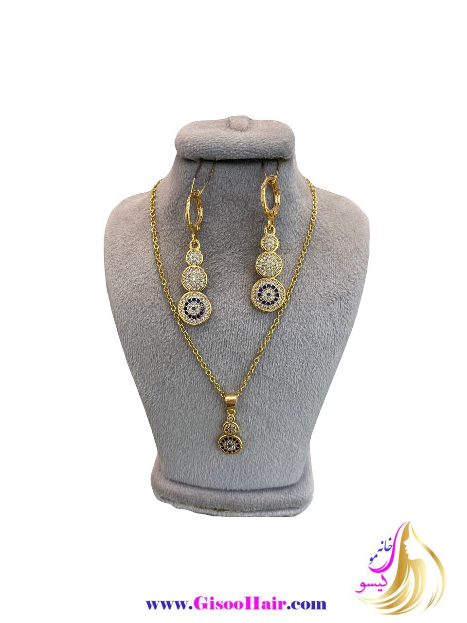 نیم ست چشم نظر طلایی نیم ست چشم نظر طلایی