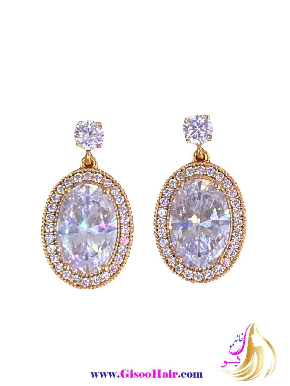 گوشواره میخی ژوپینگ مدل مجلسی زنانه گوشواره میخی ژوپینگ مدل مجلسی زنانه