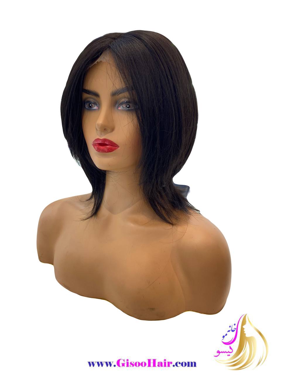 کلاه گیس توردار مصری پشت بلند مصری مشکی کد4 کلاه گیس توردار مصری پشت بلند مصری مشکی کد4