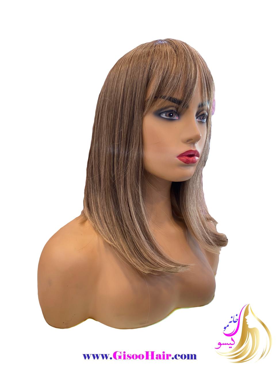 کلاه گیس پوستی لخت مصری بلند مش (کد 10BH17) کلاه گیس پوستی لخت مصری بلند مش (کد 10BH17)