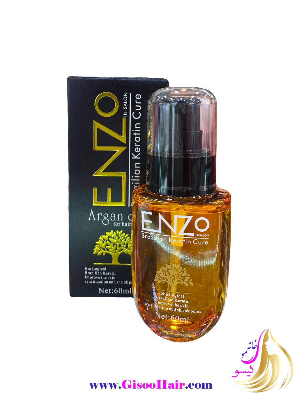 سرم مو و پوست روغن آرگان چند منظوره انزو ENZO سرم مو و پوست روغن آرگان چند منظوره انزو ENZO