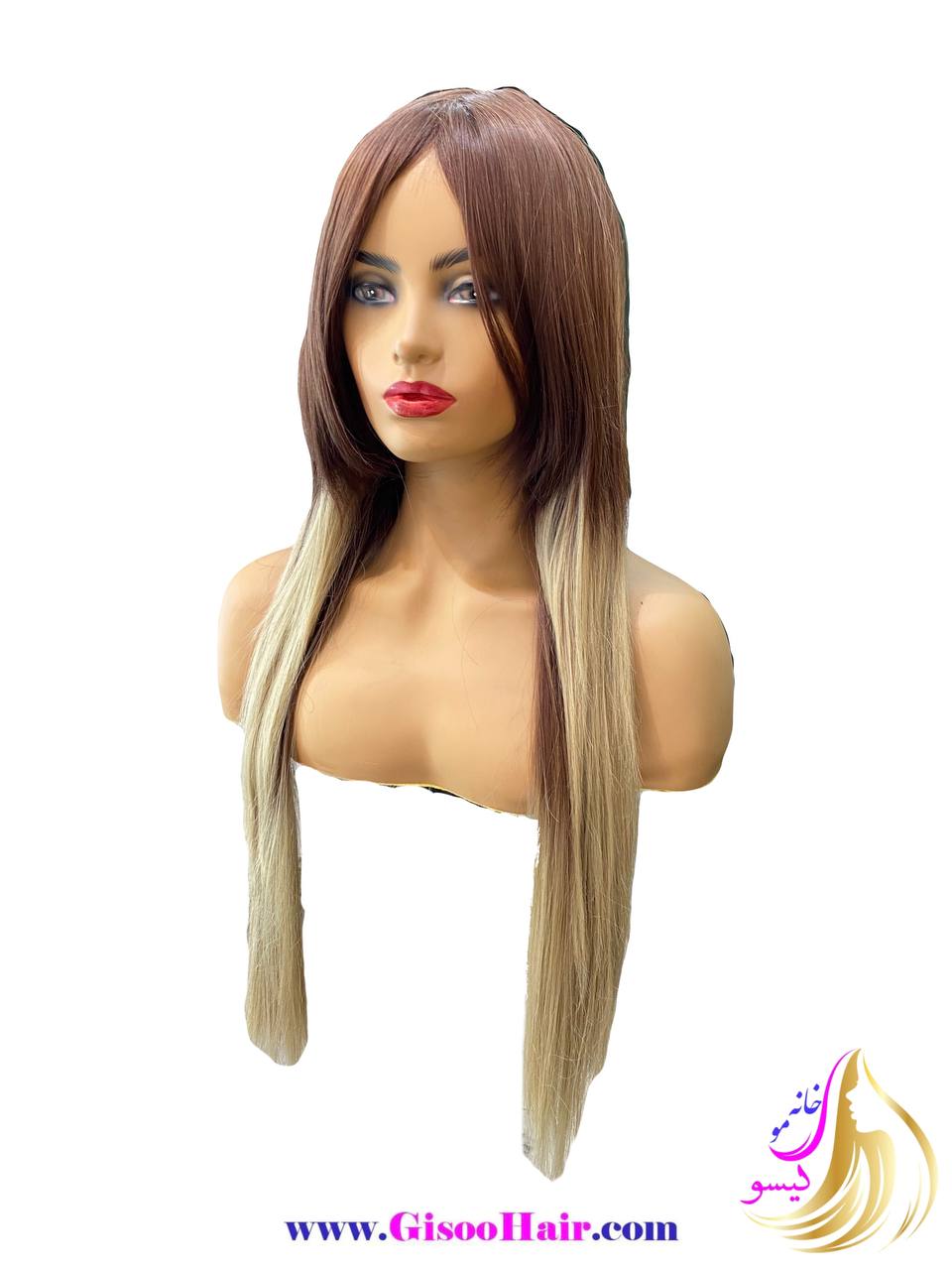 کلاه گیس (پوستیژ) بلند قهوه ای کد 8533A کلاه گیس (پوستیژ) بلند قهوه ای کد 8533A