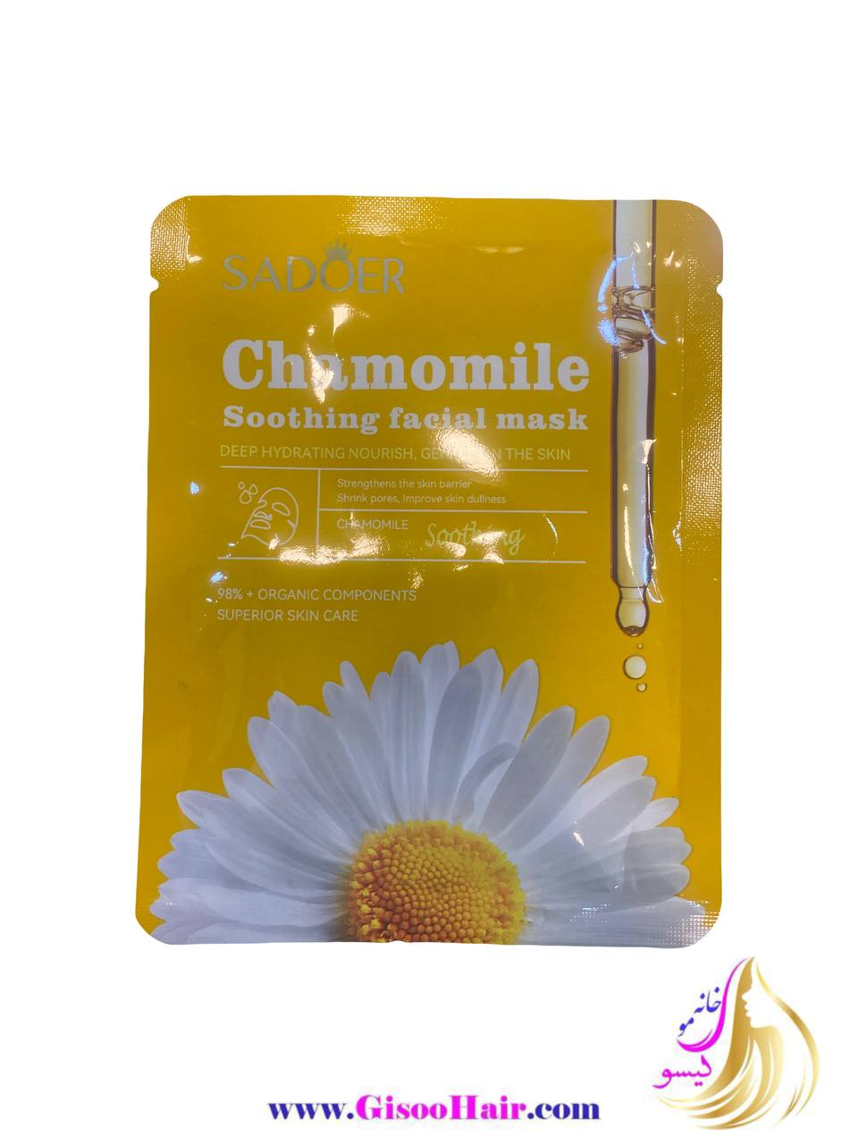 ماسک ورقه ای هلو بابونه SADOR ماسک ورقه ای هلو بابونه SADOR