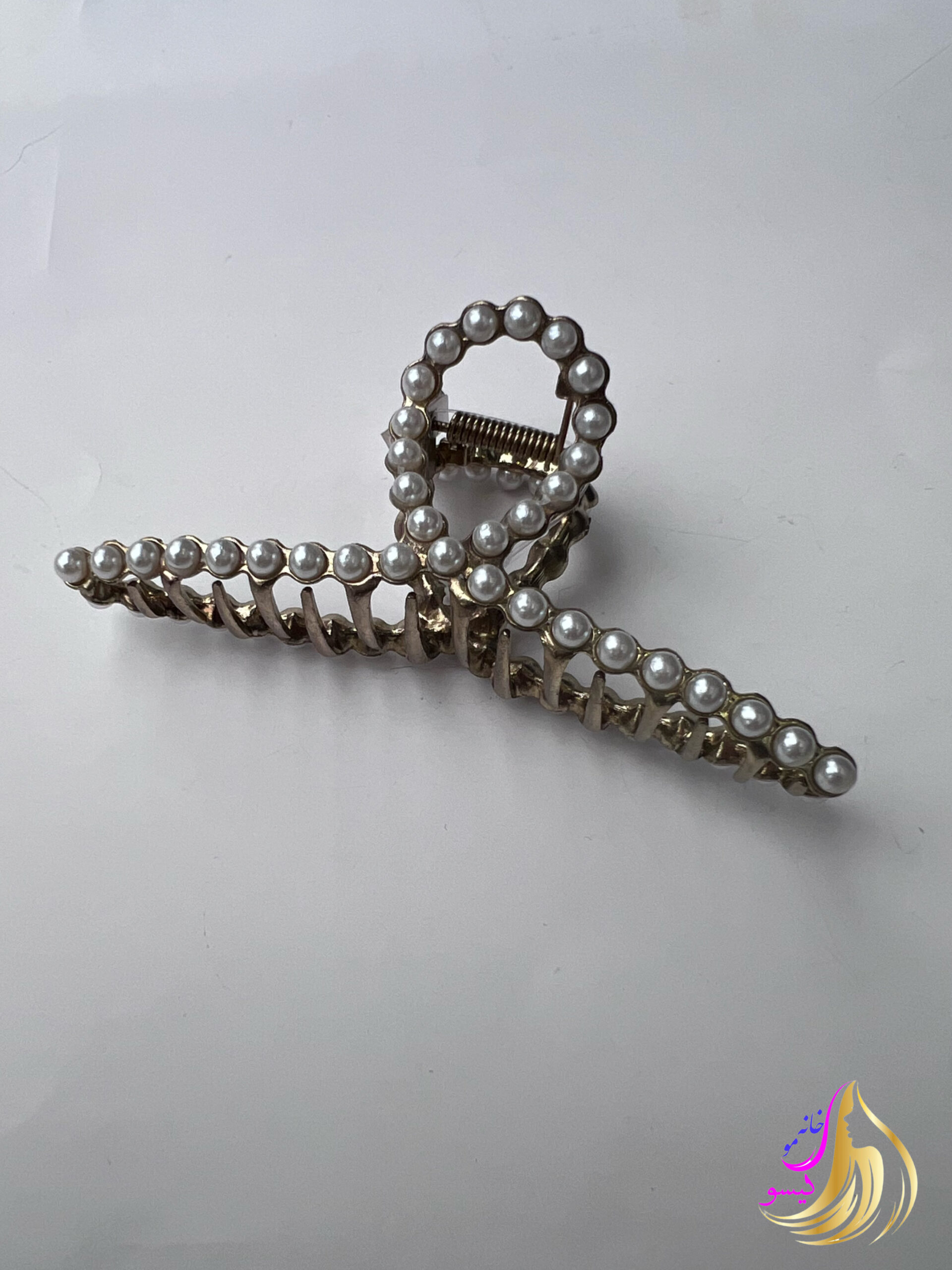 کلیپس موی زنانه مرواریددار کلیپس موی زنانه مرواریددار