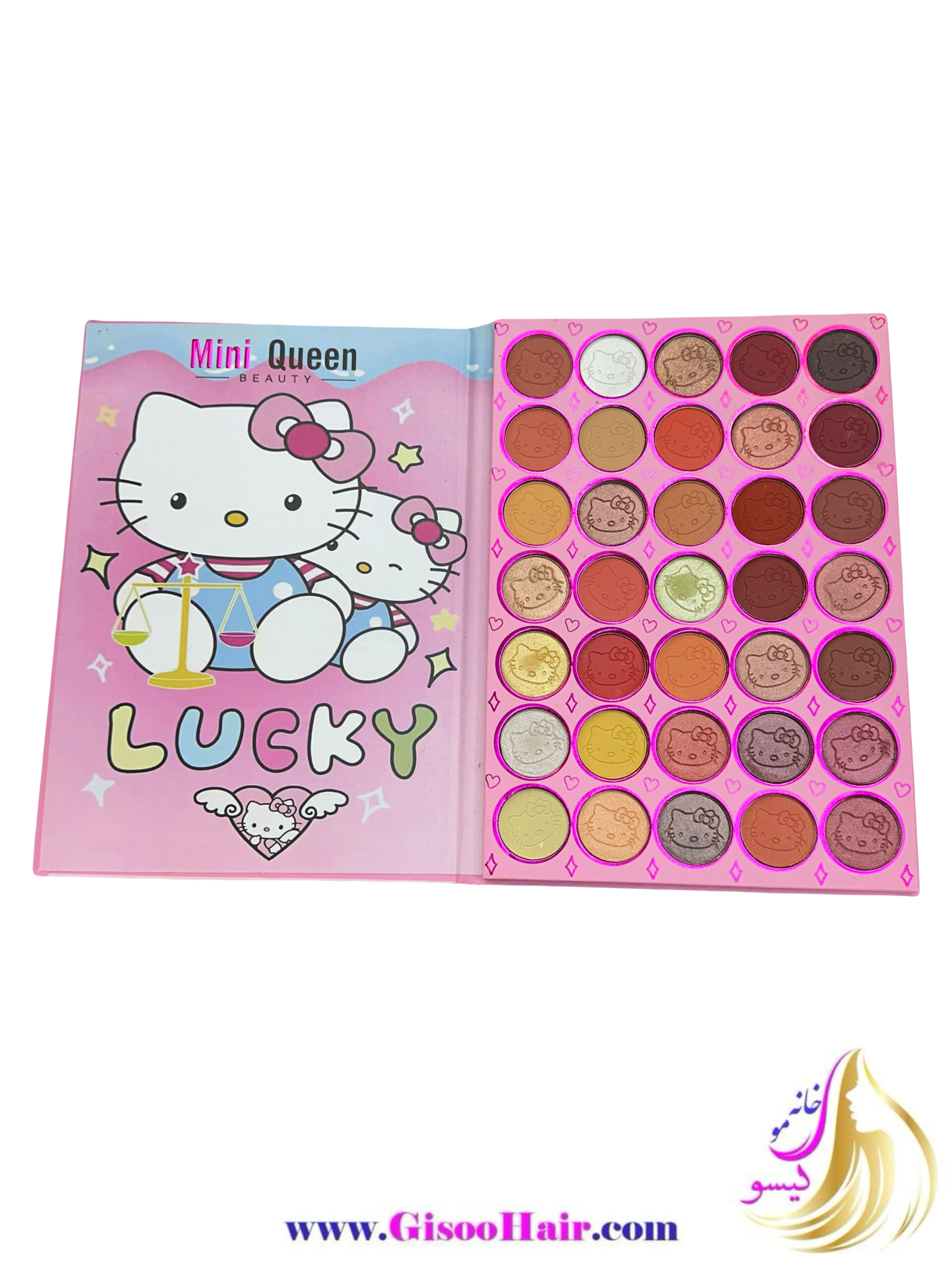 پالت سایه 35 رنگ مینی کویین مدل لاکی1 پالت سایه 35 رنگ مینی کویین مدل لاکی1