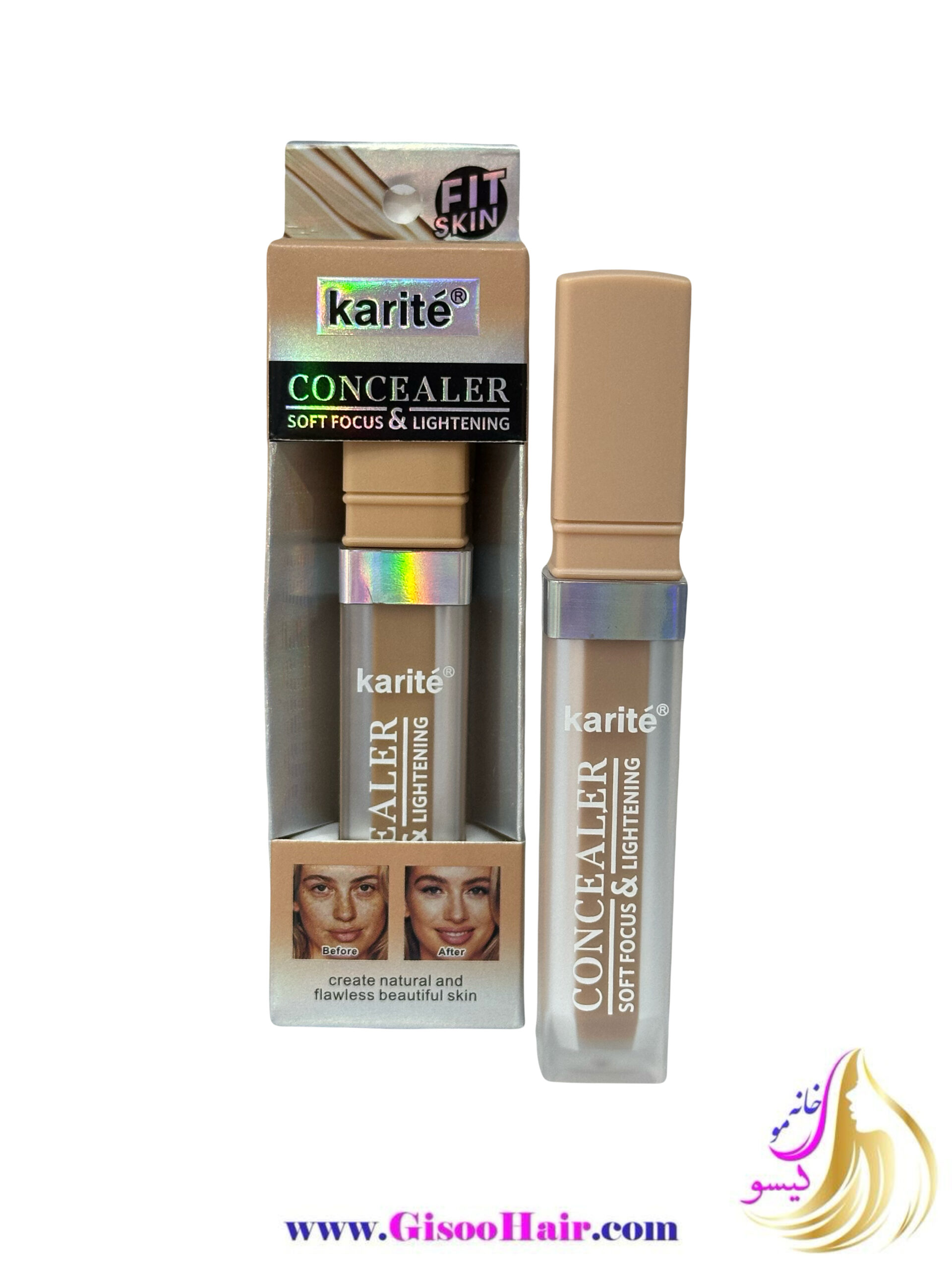 کانسیلر مایع کاریته karite کانسیلر مایع کاریته karite